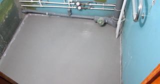 Наливной пол в туалете Кронштадт, цена от 889 руб.